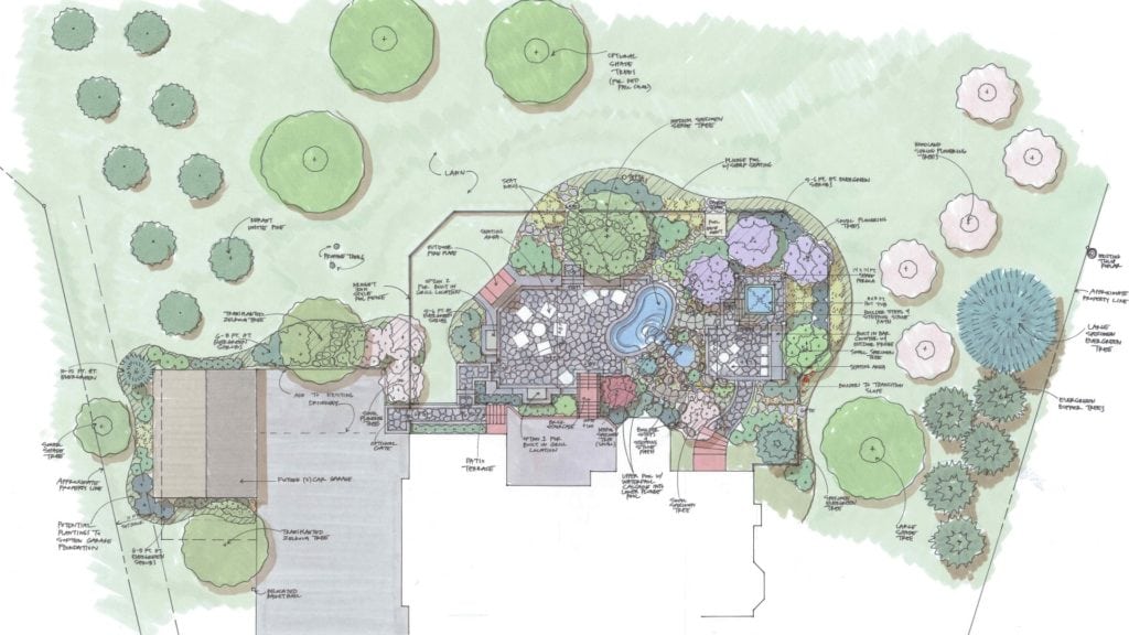 Fallston-Residence-Plan-Background - Garden Architecture | Landscape ...