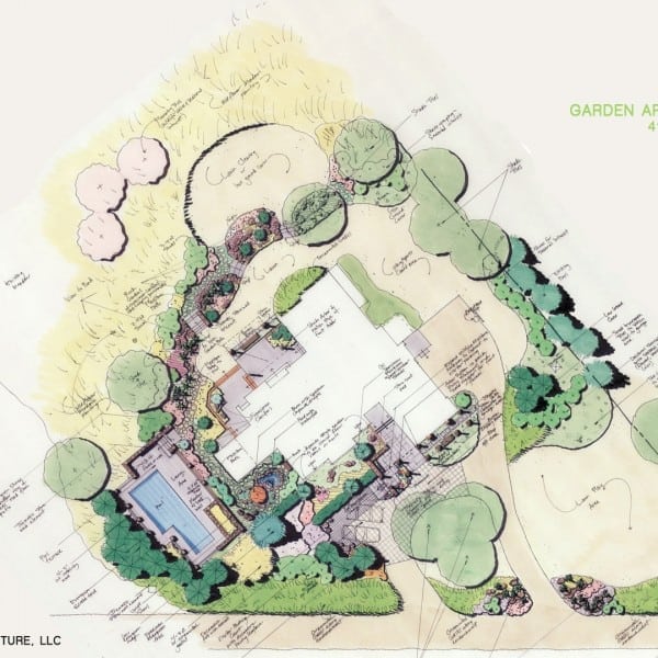 Pikesville Residence - Garden Architecture | Landscape Architect in MD