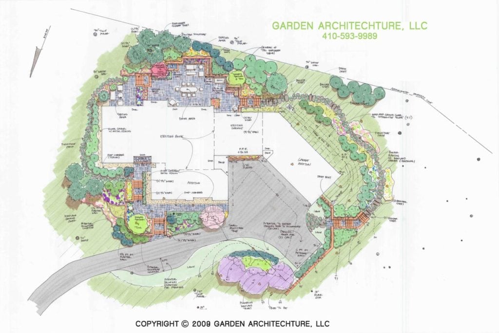 Timonium Residence - Garden Architecture | Landscape Architect in MD